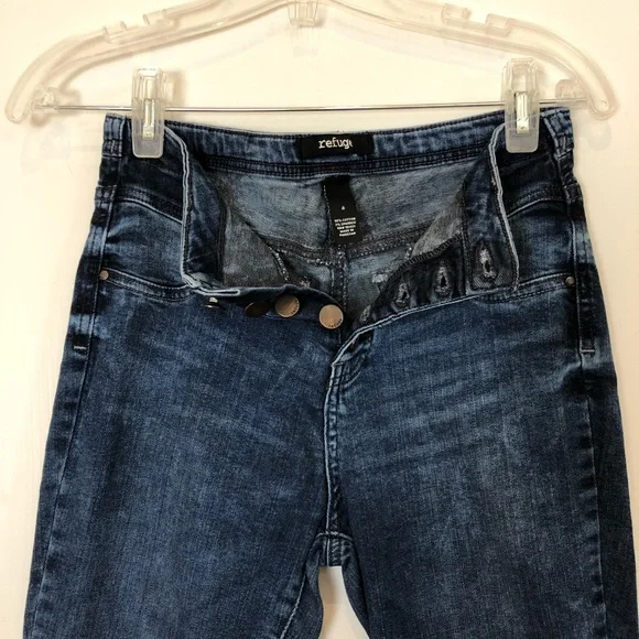 Refuge Button Fly Jeans - Picture 10 of 13